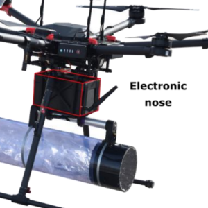 Drone-based environmental odour monitoring (SNIFFDRONE)