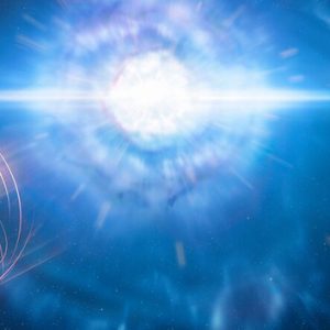 First identification of a heavy element born from neutron star collision